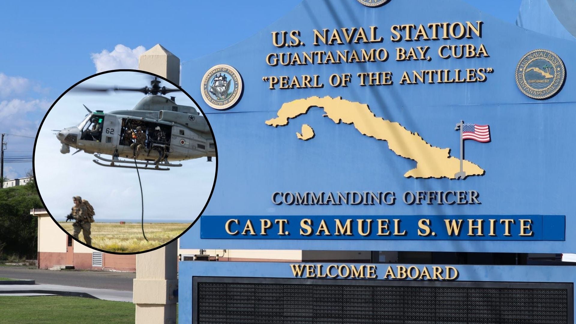 Base naval de Guantánamo - Foto: EFE