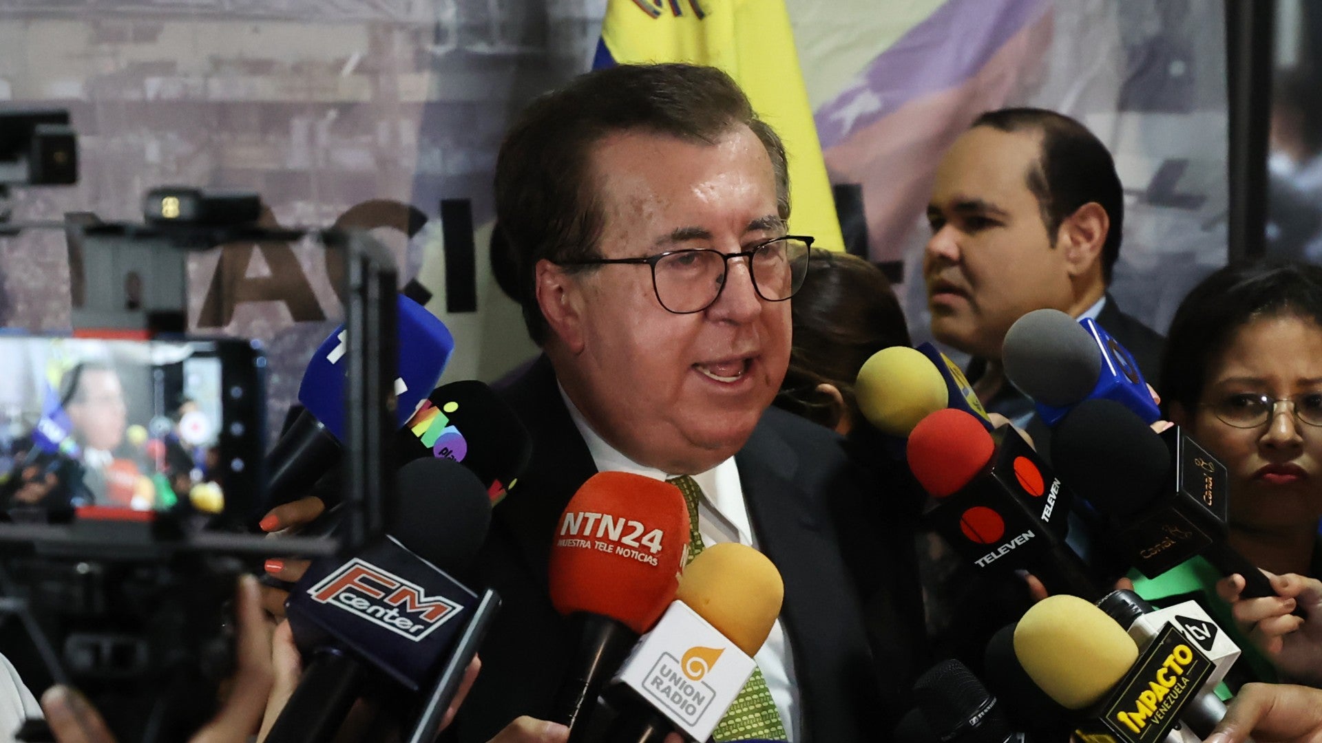 César Pérez Vivas, dirigente político venezolano - Foto: EFE