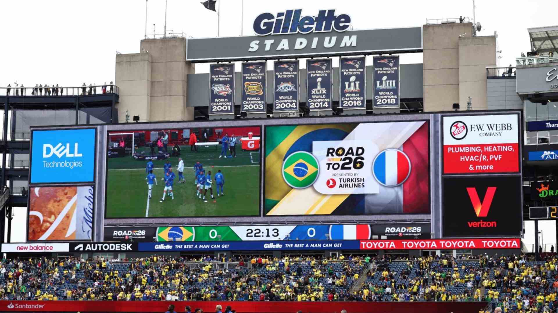 Gillette Stadium de Foxborough - AFP