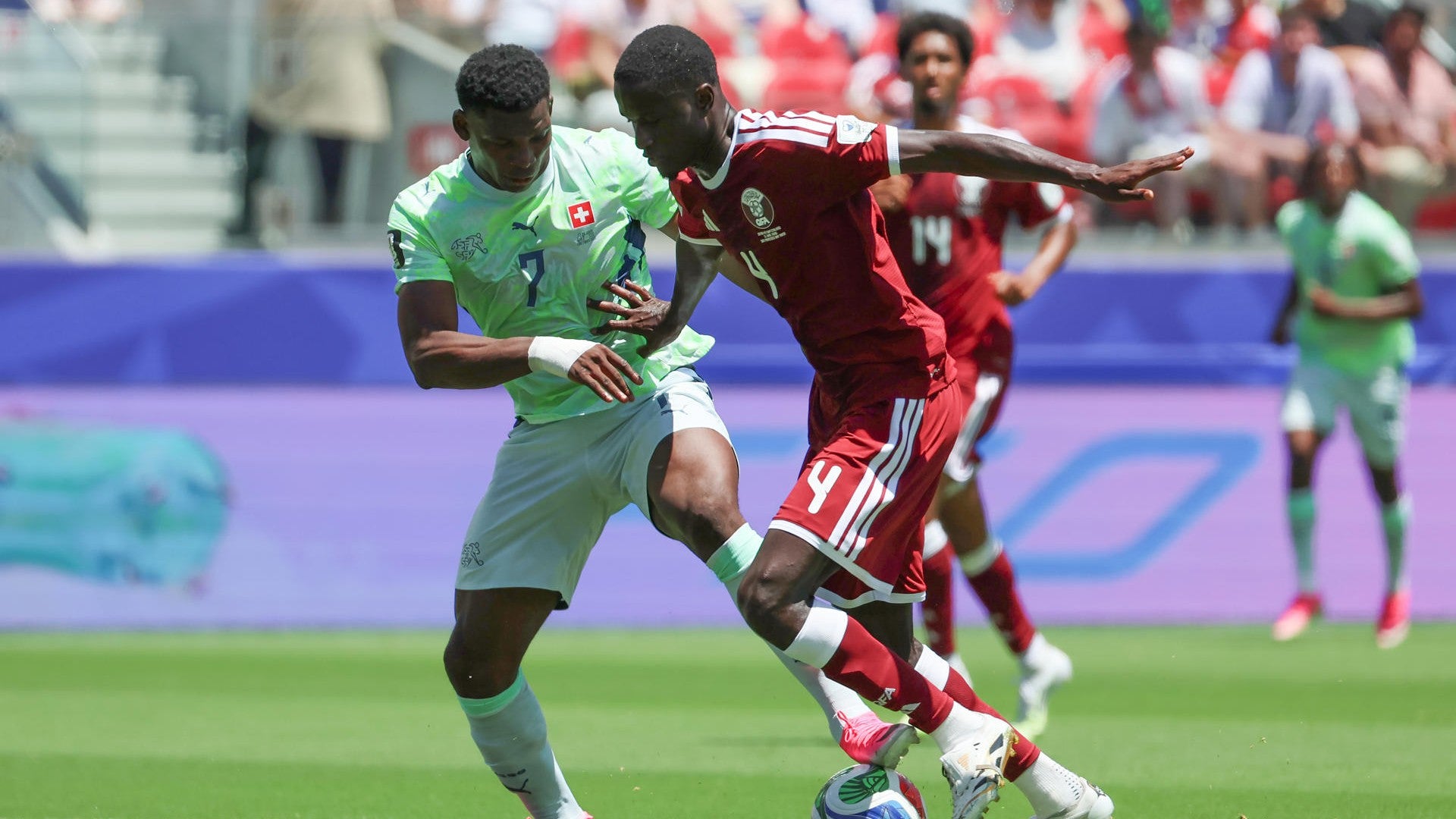 Catar vs Suiza en el Mundial 2026 / FOTO: EFE