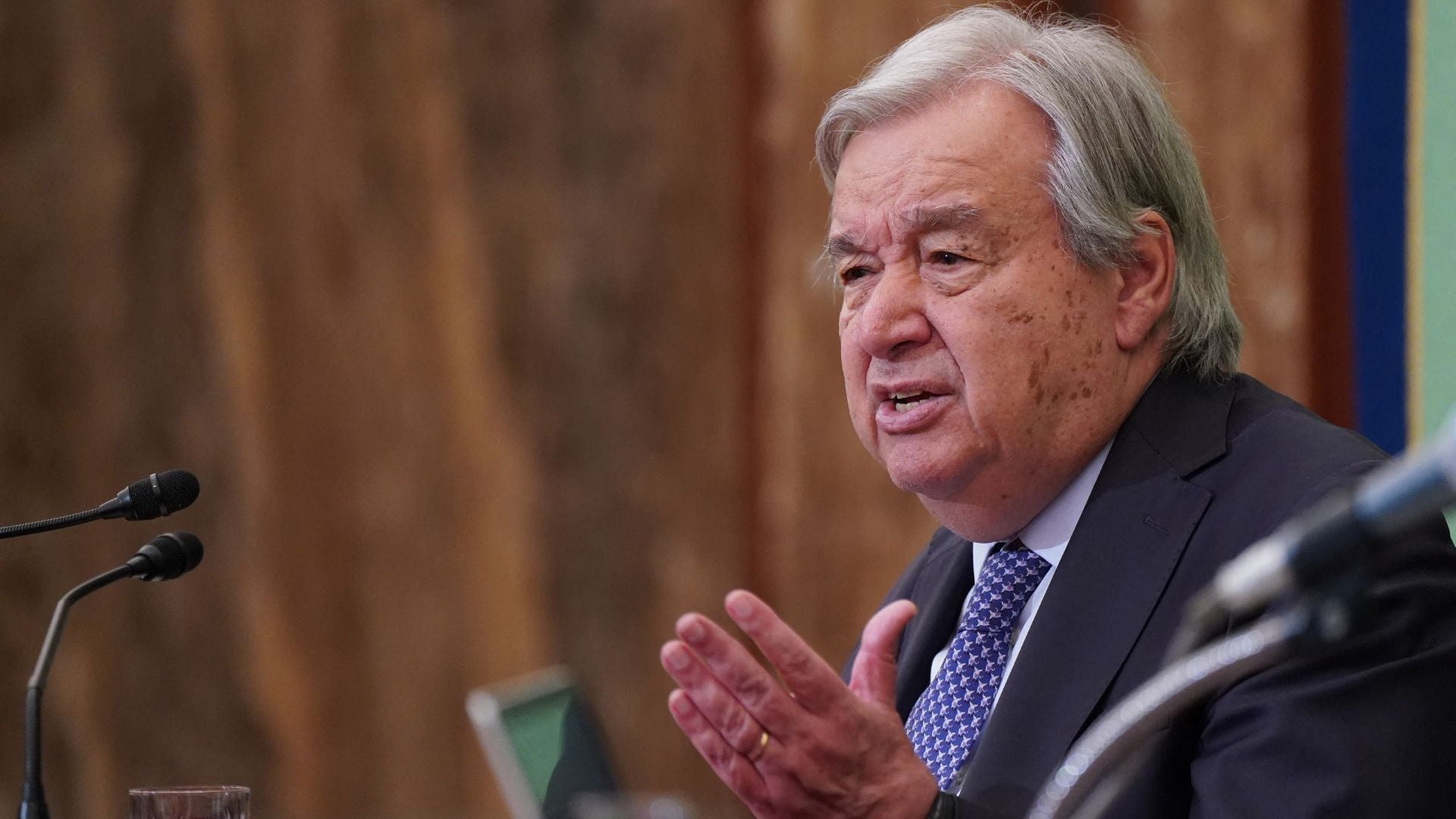 António Guterres, secretario general de la ONU, condeno ataques de Israel a Beirut - Foto: AFP