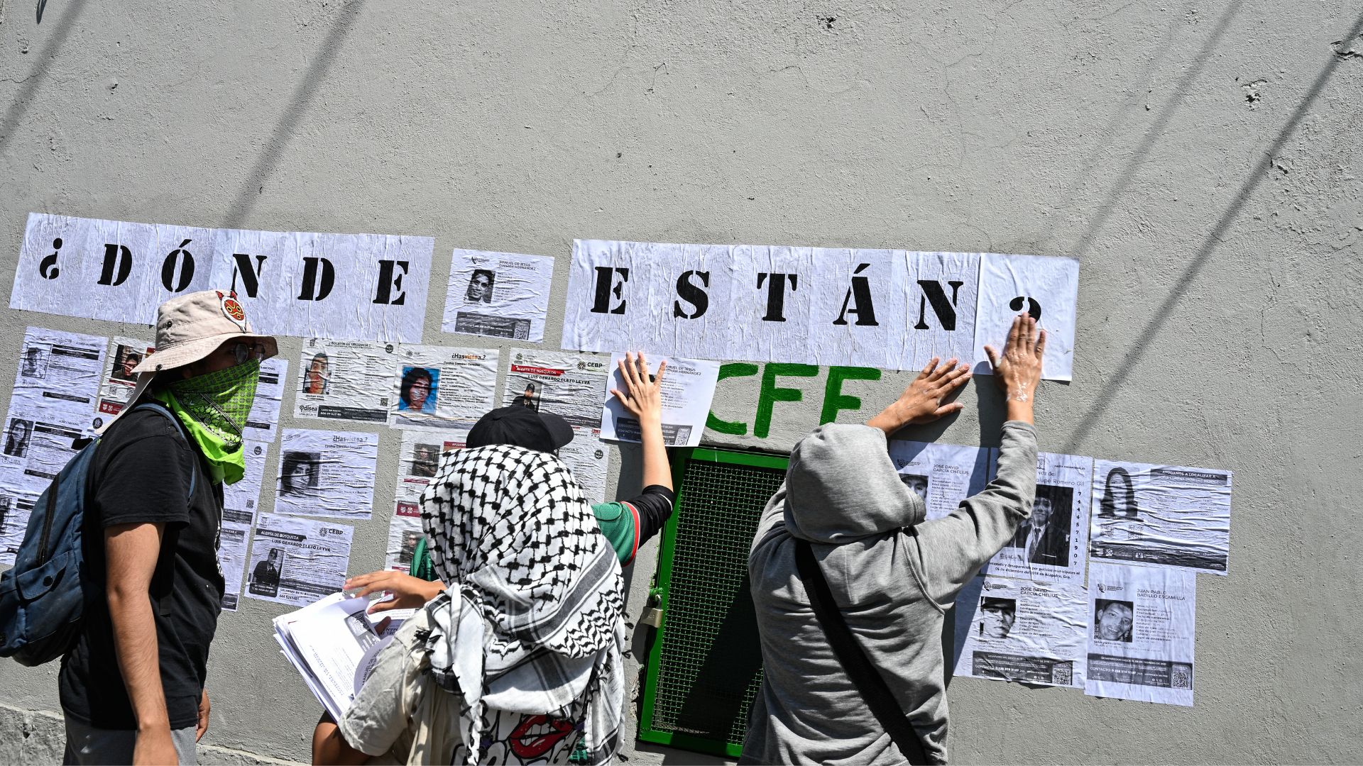 Familiares de desaparecidos en Méxicos - Foto referencia: AFP