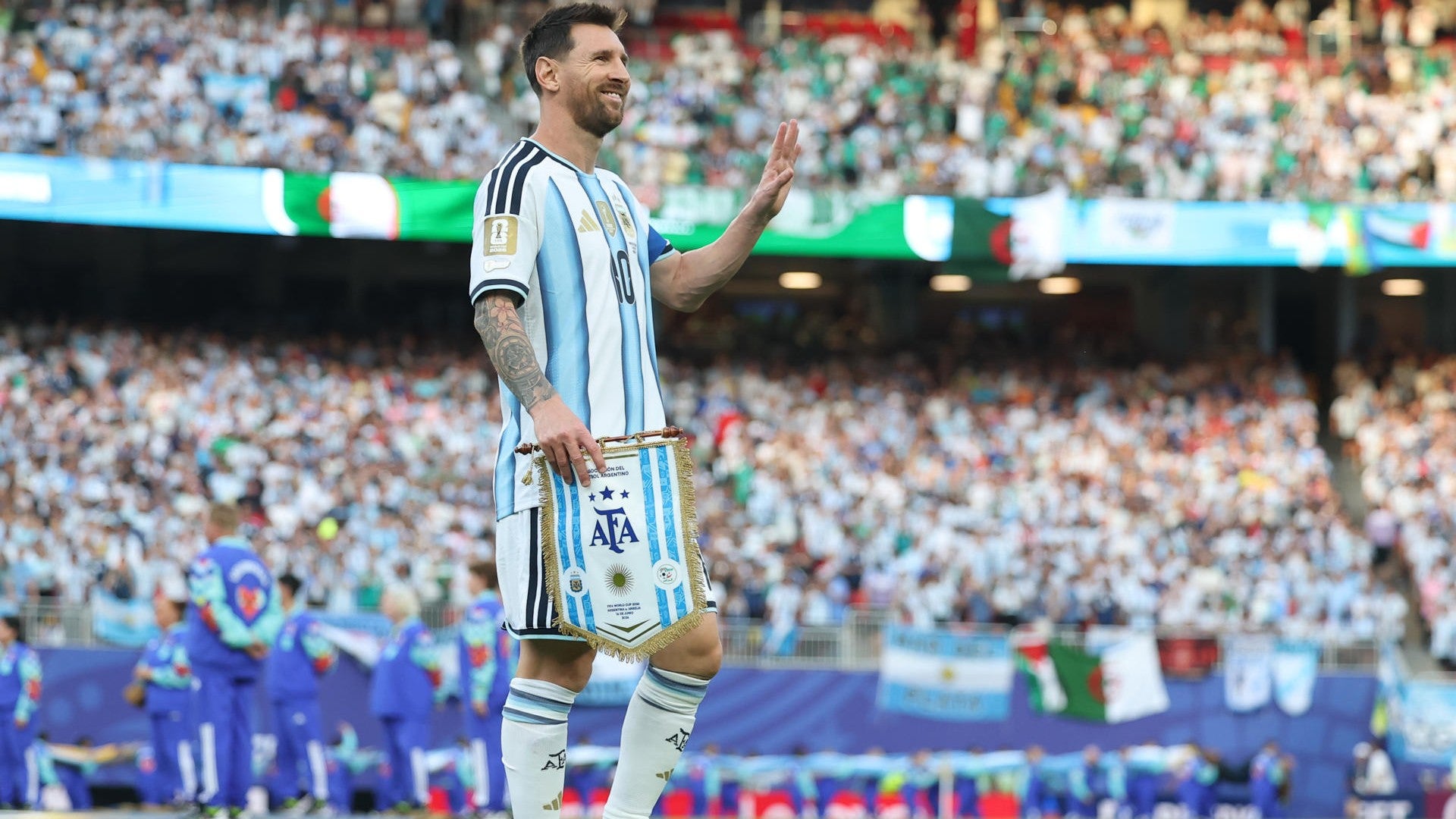 Lionel Messi en el Mundial 2026. (EFE)