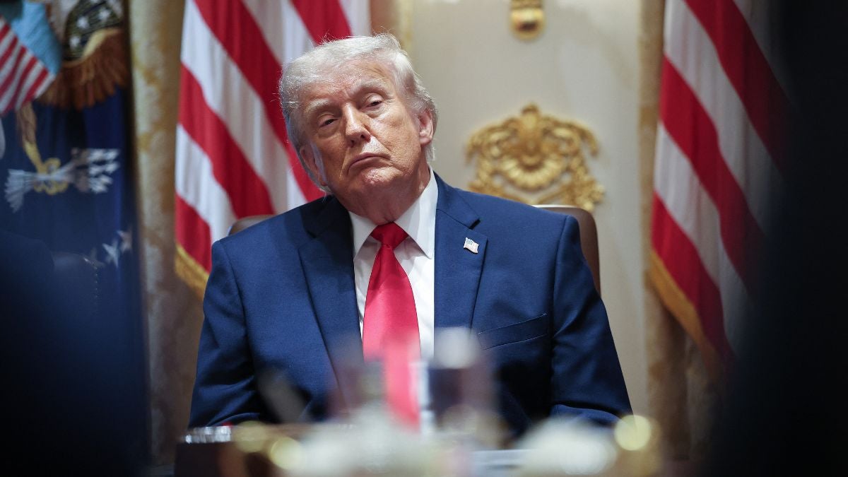 Donald Trump, presidente de EE. UU. (AFP)