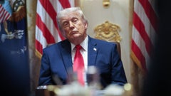 Donald Trump, presidente de EE. UU. (AFP)