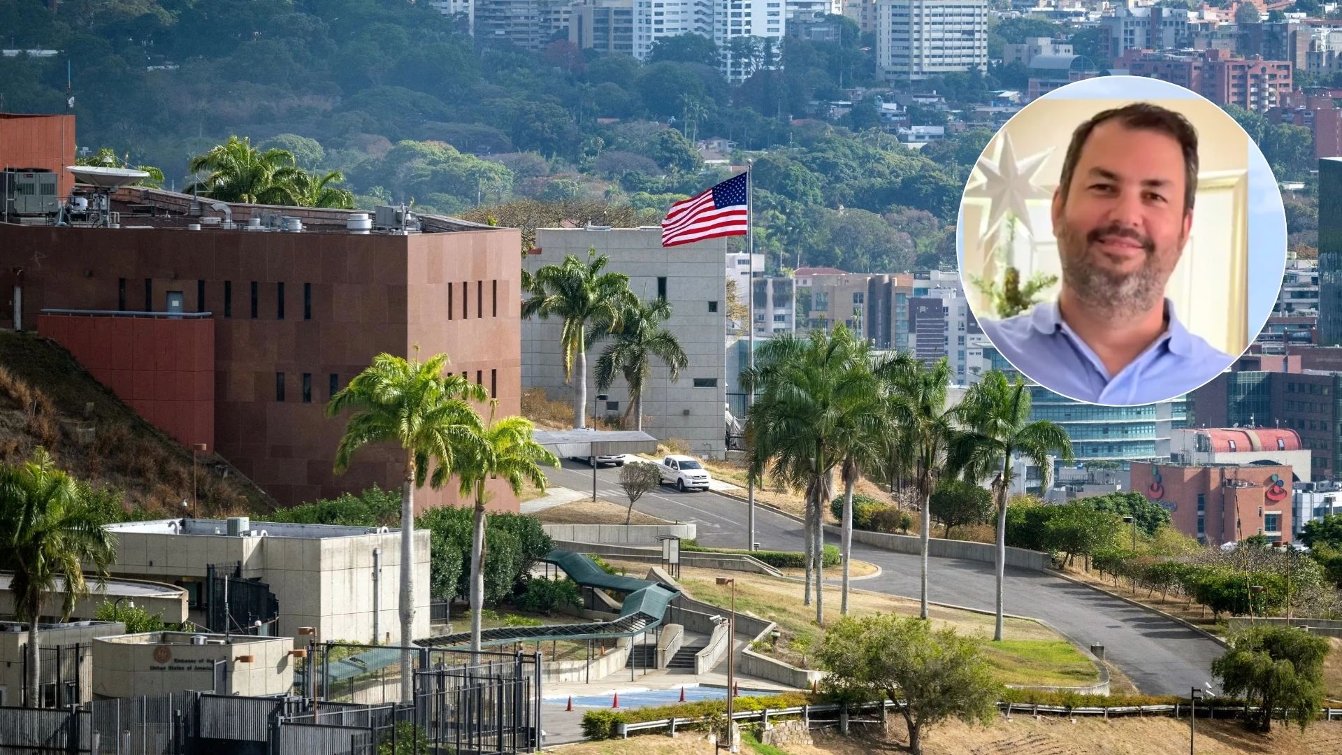 Embajada de Estados Unidos en Caracas (AFP) - Daniel Echenagucia, preso político