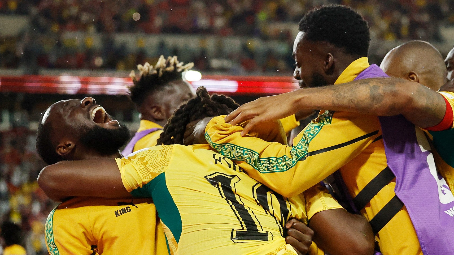Jugadores de Ghana celebran - Foto: EFE