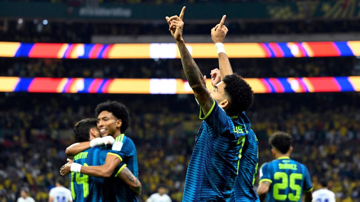 Jugadores de la Selección Colombia (AFP)