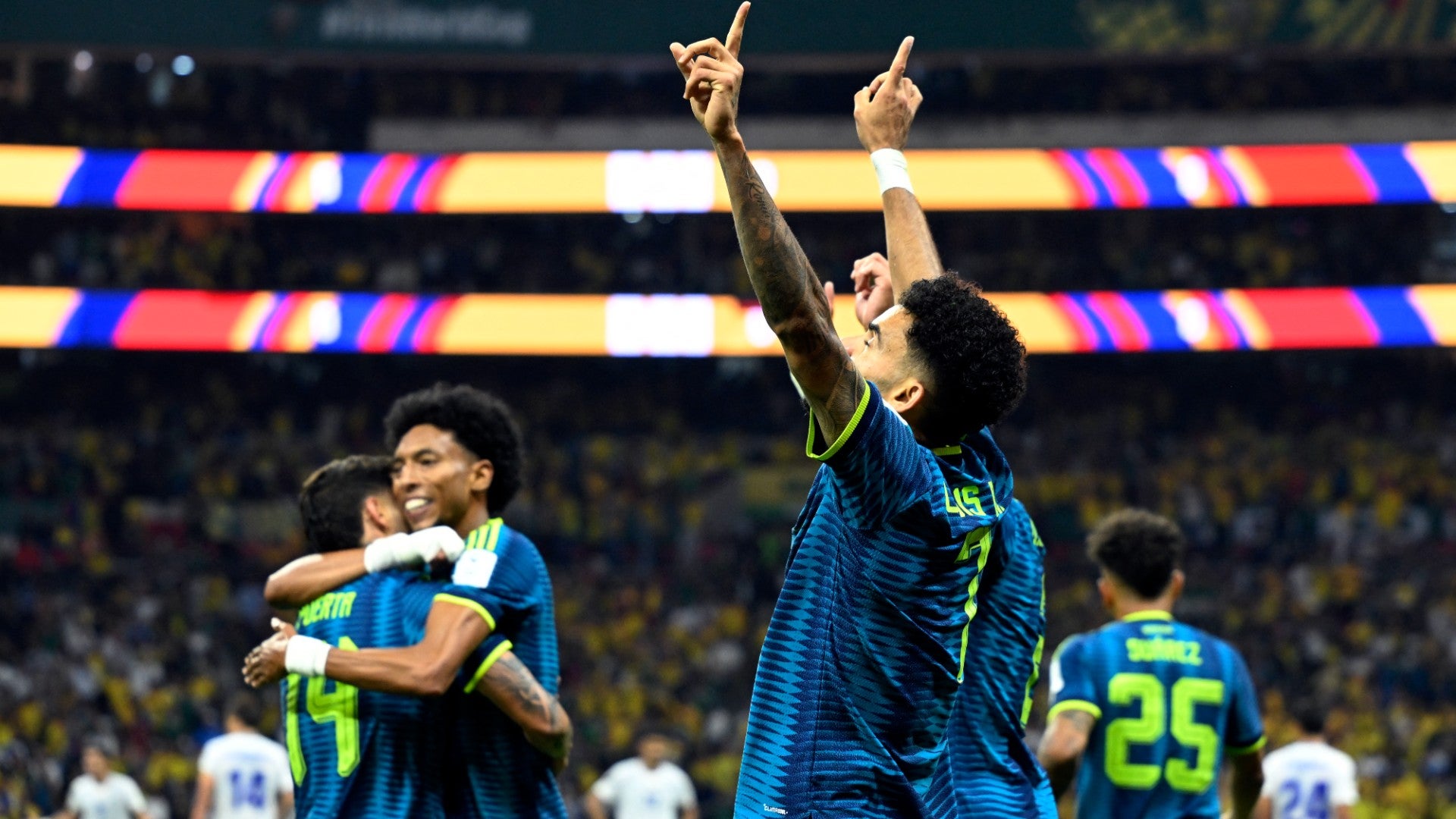 Selección Colombia celebrando / FOTO: AFP