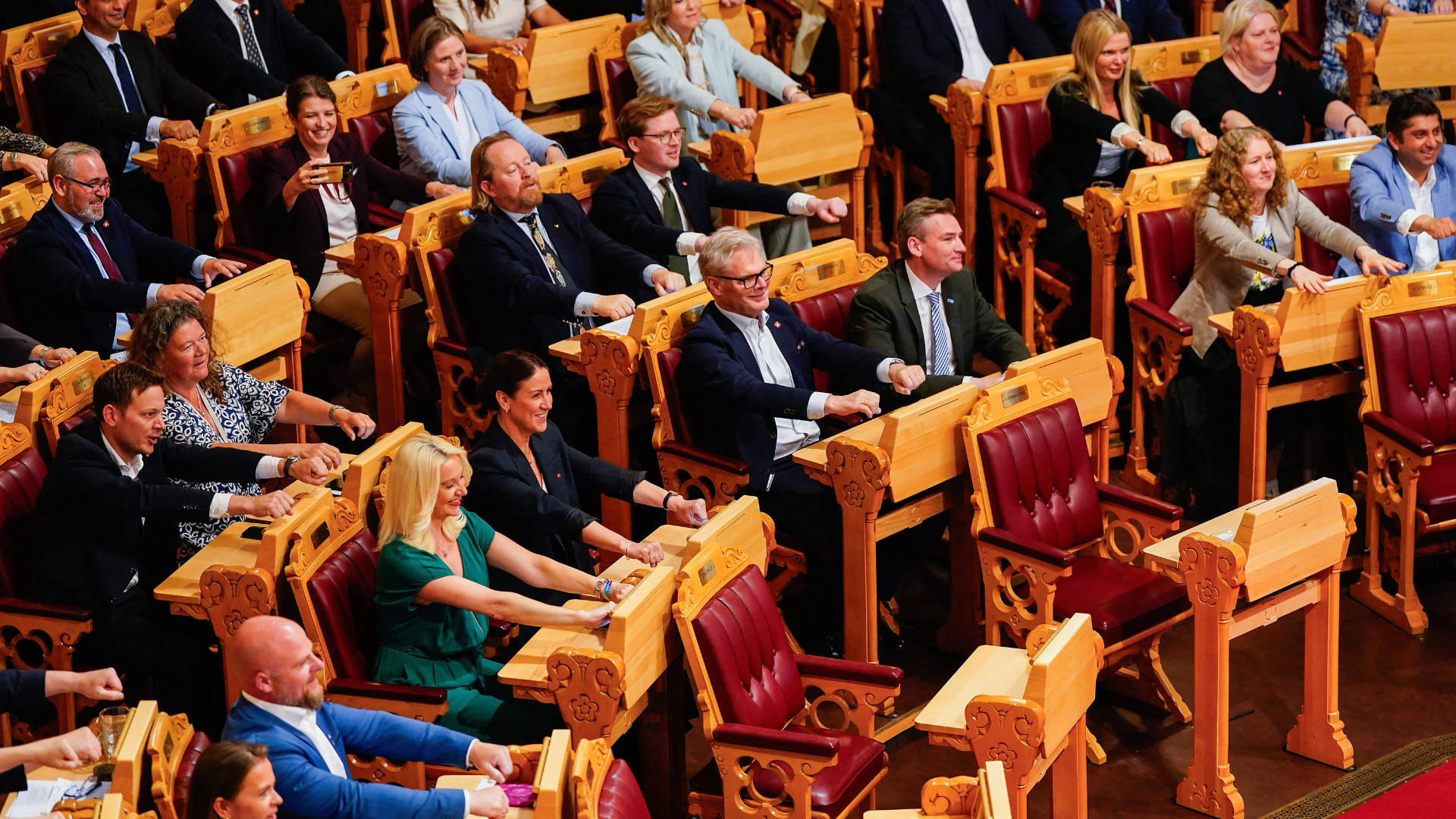 Miembros del Parlamento de Noruega | Foto: AFP