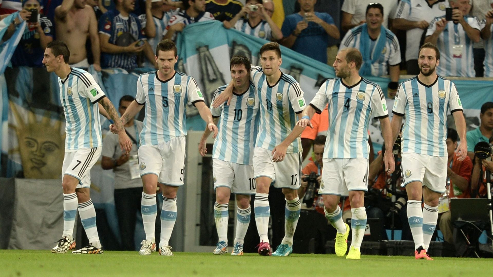 Selección de Argentina 2014 - Foto AFP
