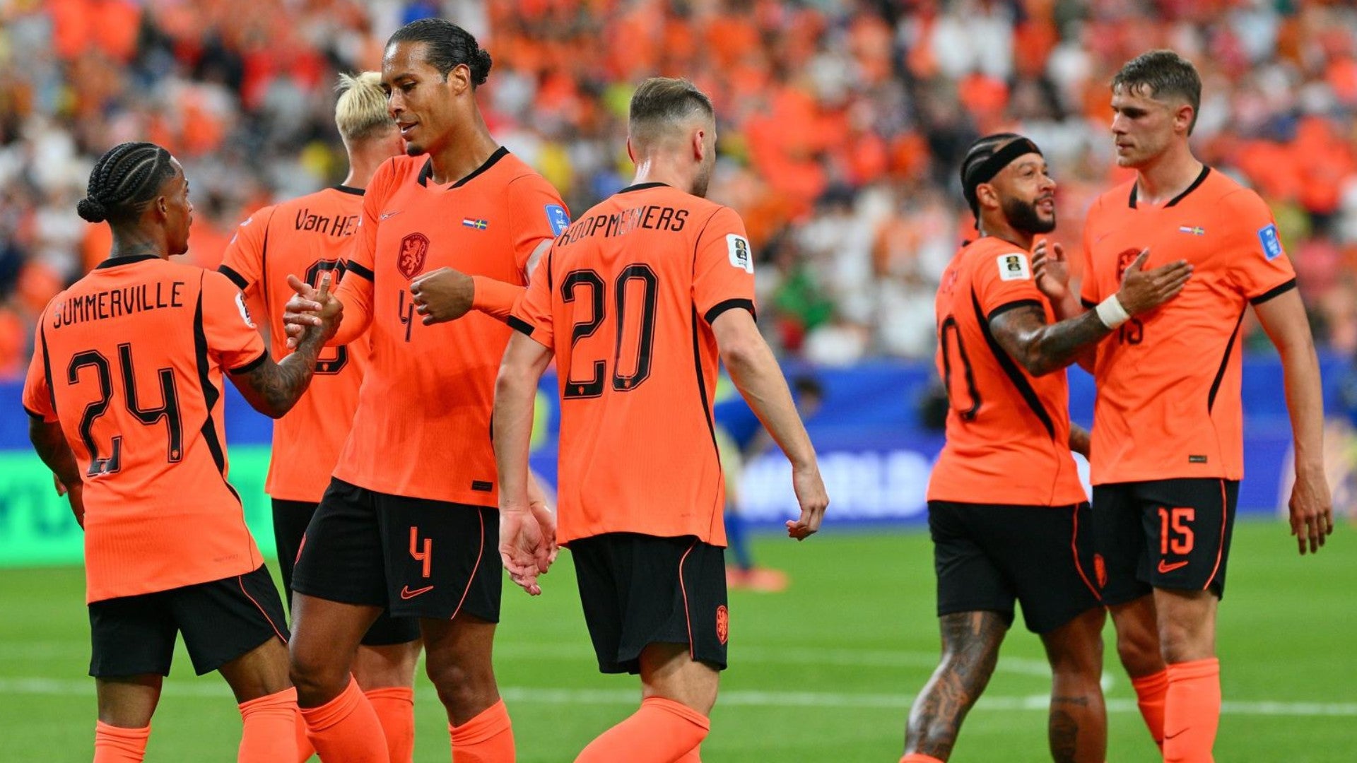 Países Bajos celebra en el Mundial / FOTO: EFE