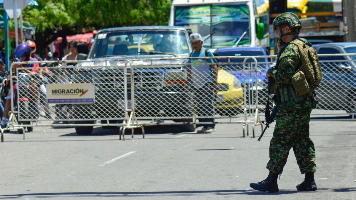 Frontera de Colombia (AFP)