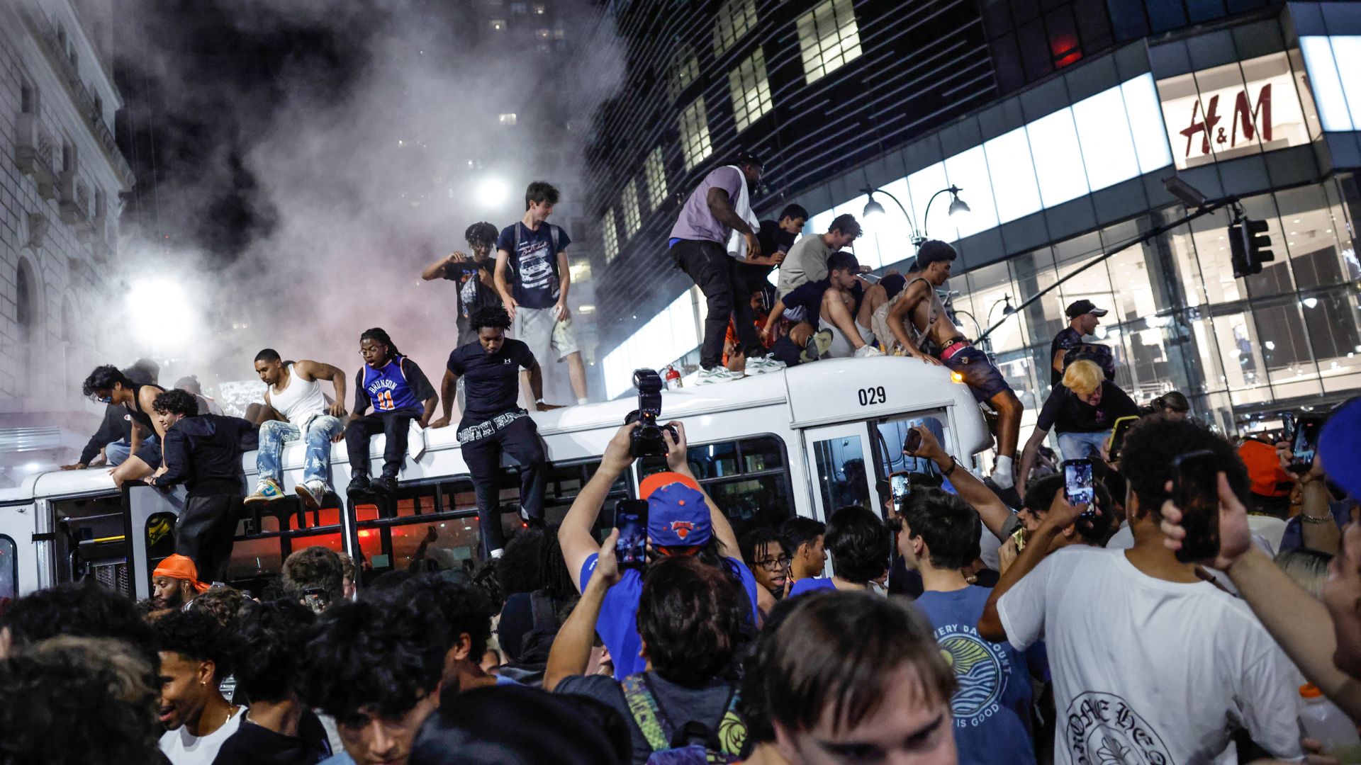 Aficionados en Nueva York - Foto AFP