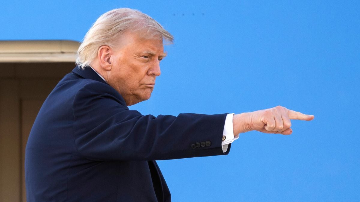 Donald Trump, presidente de Estados Unidos (EFE)
