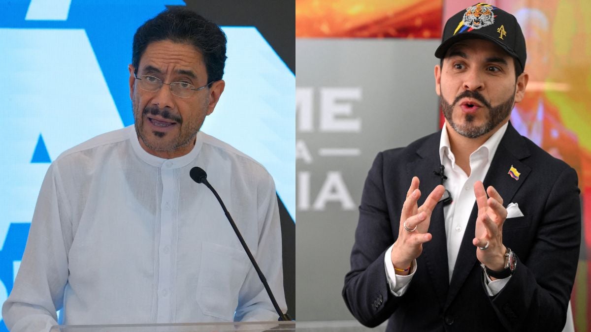 Iván Cepeda y Abelardo de la Espriella