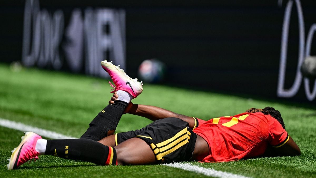 Jeremy Doku, futbolista belga (AFP)