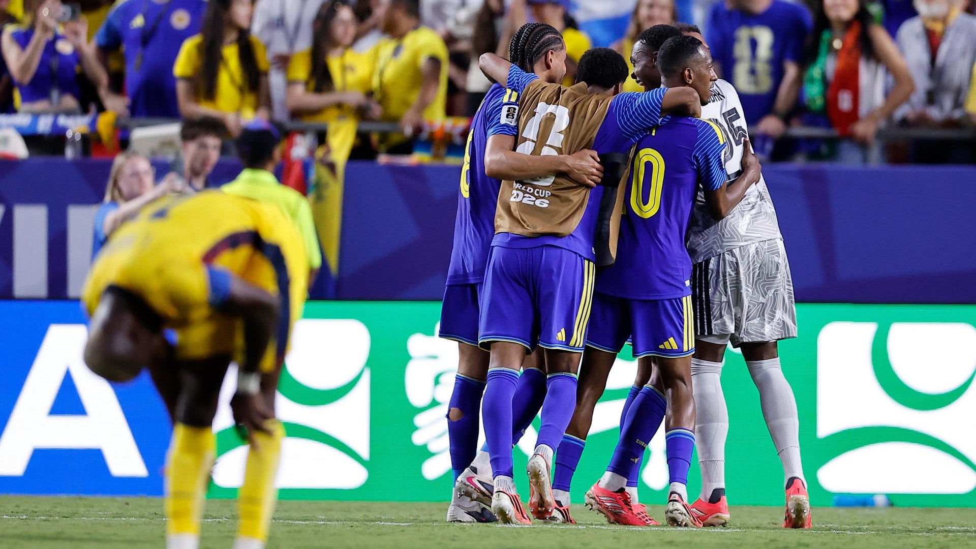 Curazao empató con Ecuador en el Mundial / FOTO: EFE