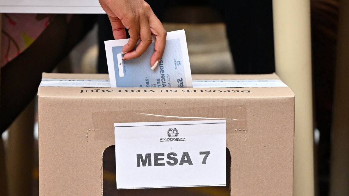 Elecciones en Colombia (AFP)