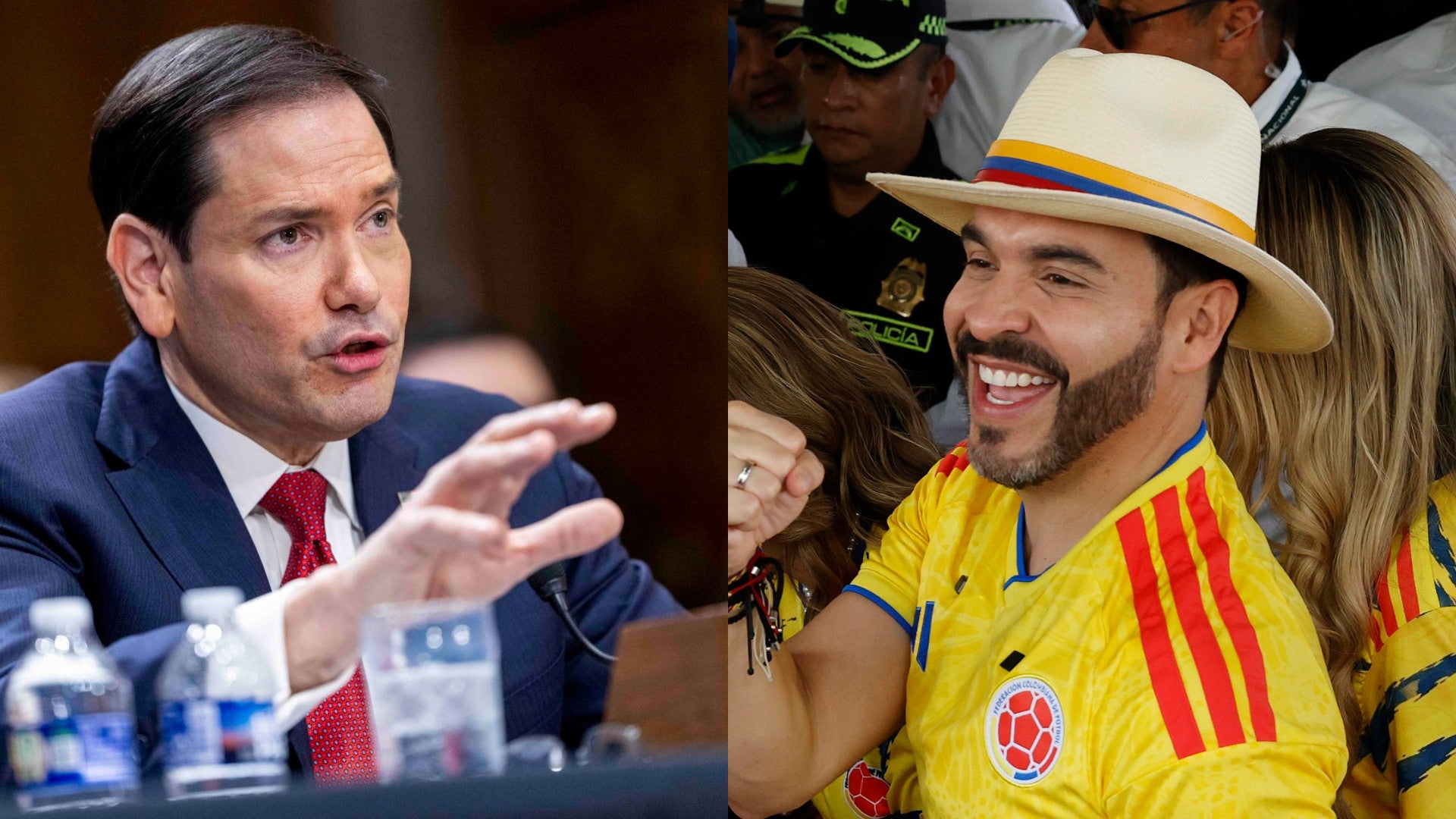 Marco Rubio y Abelardo de la Espriella. (EFE)