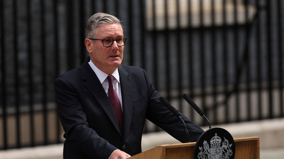 Keir Starmer, primer ministro de Reino Unido (AFP)