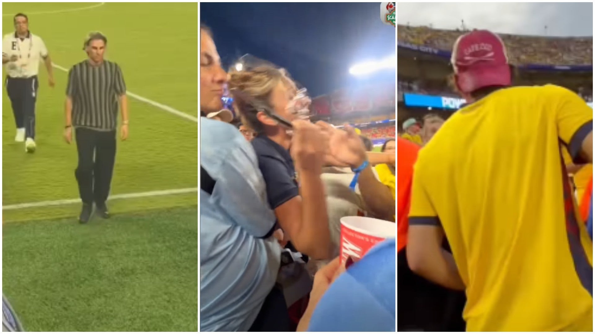 DT de la selección de Ecuador, parte de su familia y fanáticos ecuatorianos - Fotos: Instagram