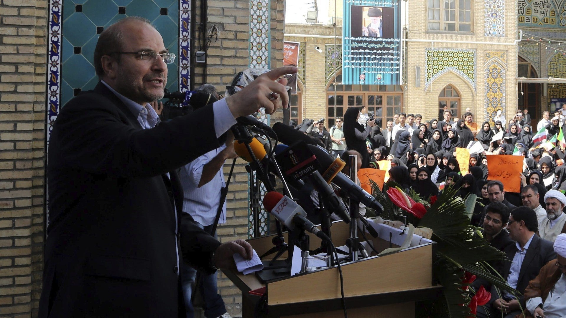 Jefe negociador del régimen de Irán, Mohamad Baqer Qalibaf - Foto de archivo: EFE