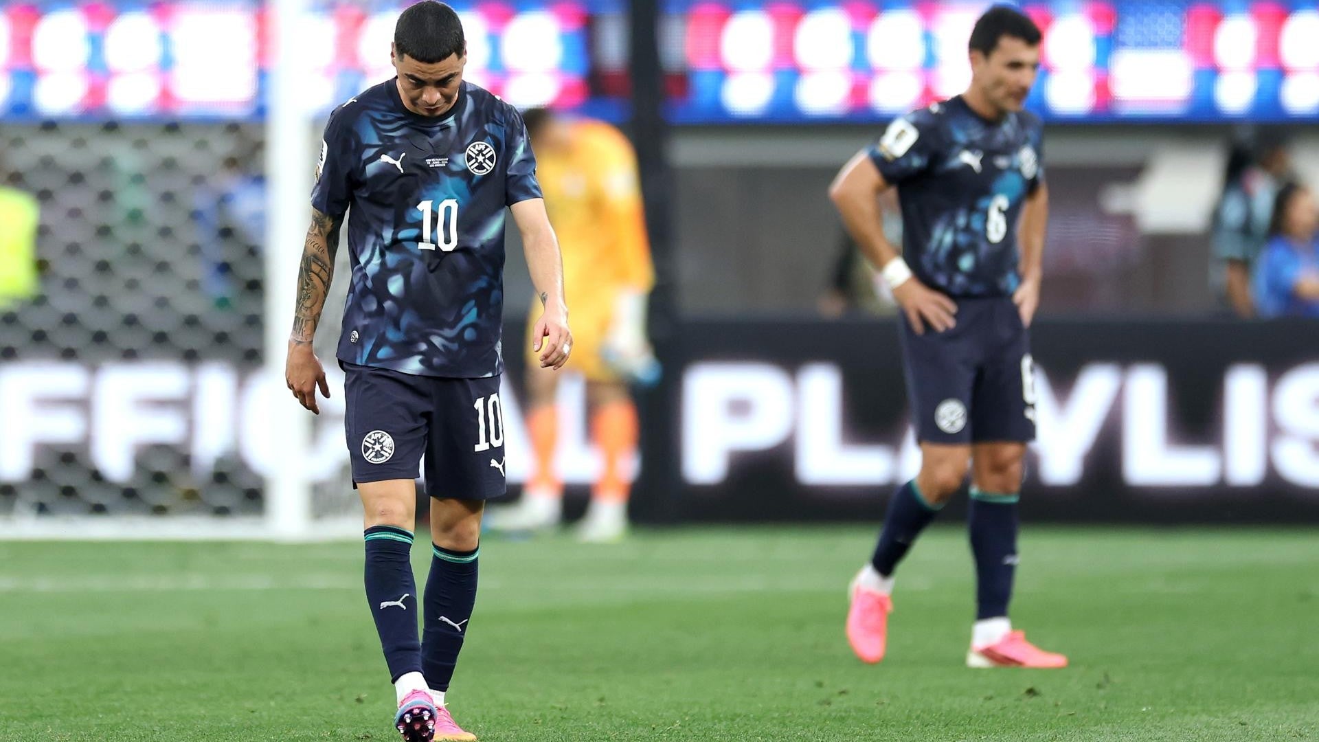 Miguel Almirón, jugador de la selección de Paraguay, expulsado en el Mundial 2026 - Foto: EFE