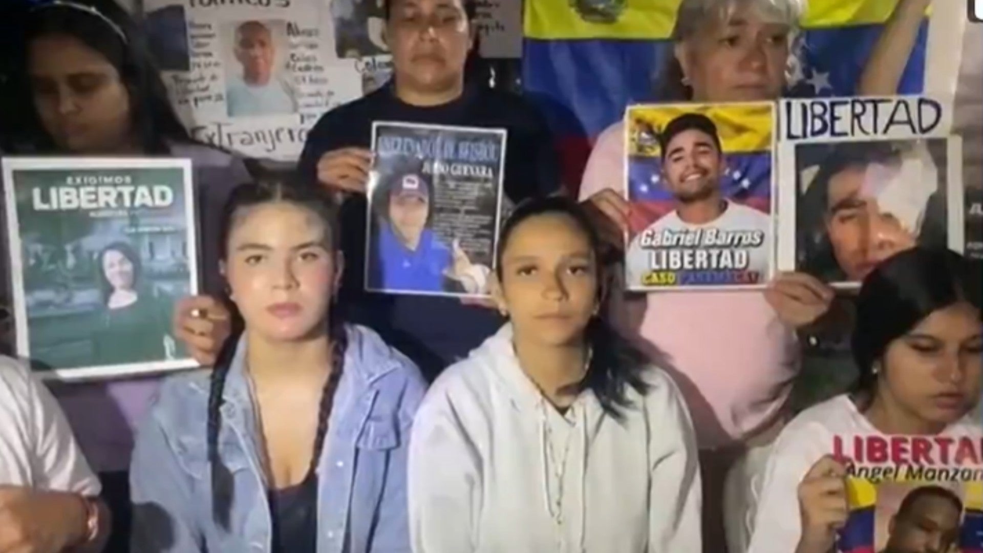 Familiares de presos políticos en Venezuela - Foto: NTN24