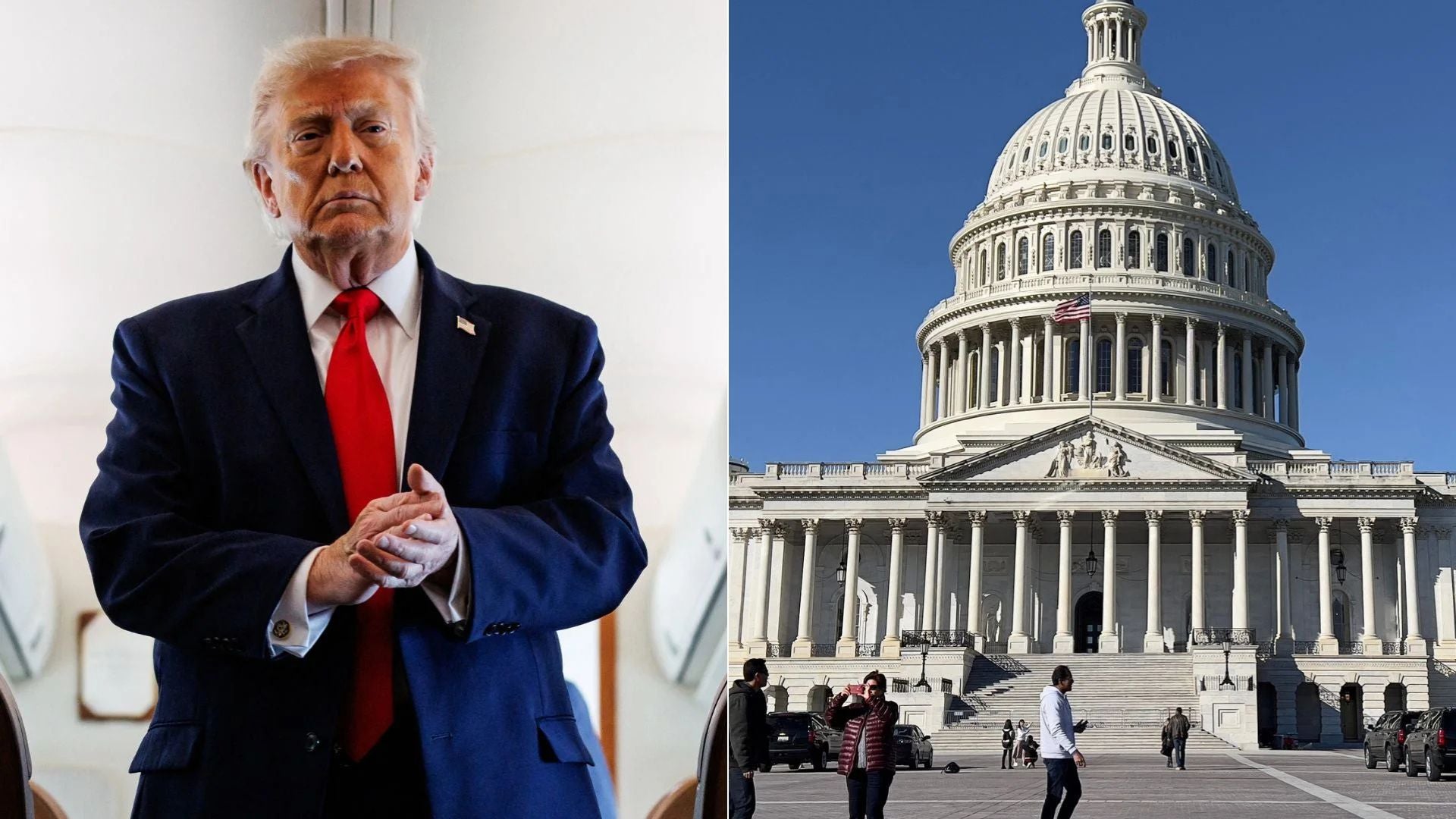 Donald Trump / Congreso de los Estados Unidos - Fotos: AFP