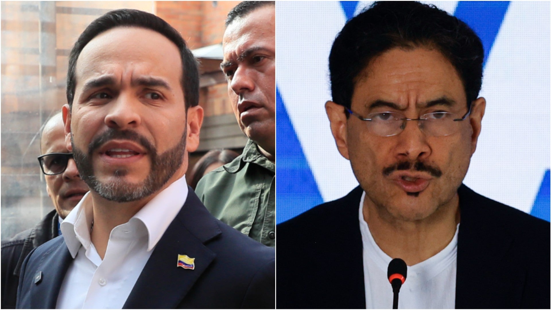 Abelardo de la Espriella, presidente electo de Colombia / Iván Cepeda, excandidato a la Presidencia de Colombia - Fotos: EFE