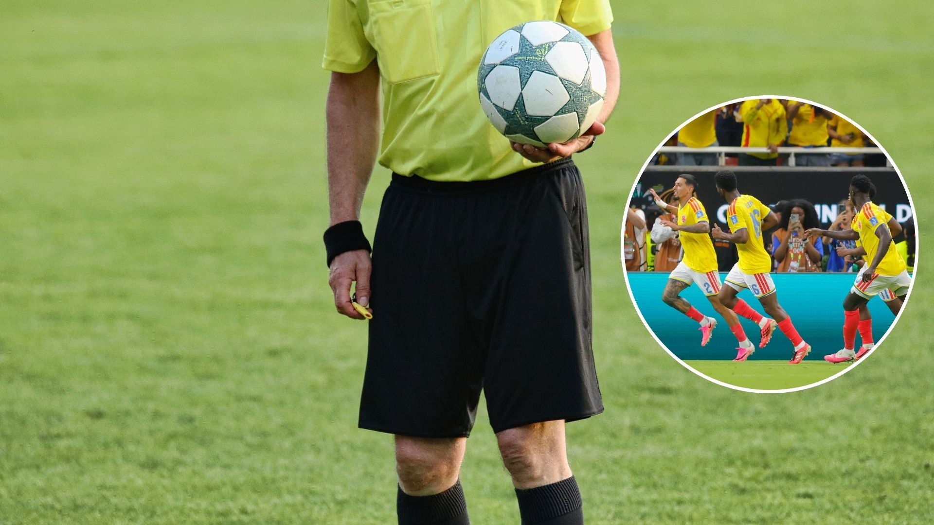 Confirmado árbitro central para el juego Colombia vs. Portugal - Fotos: Canva / EFE