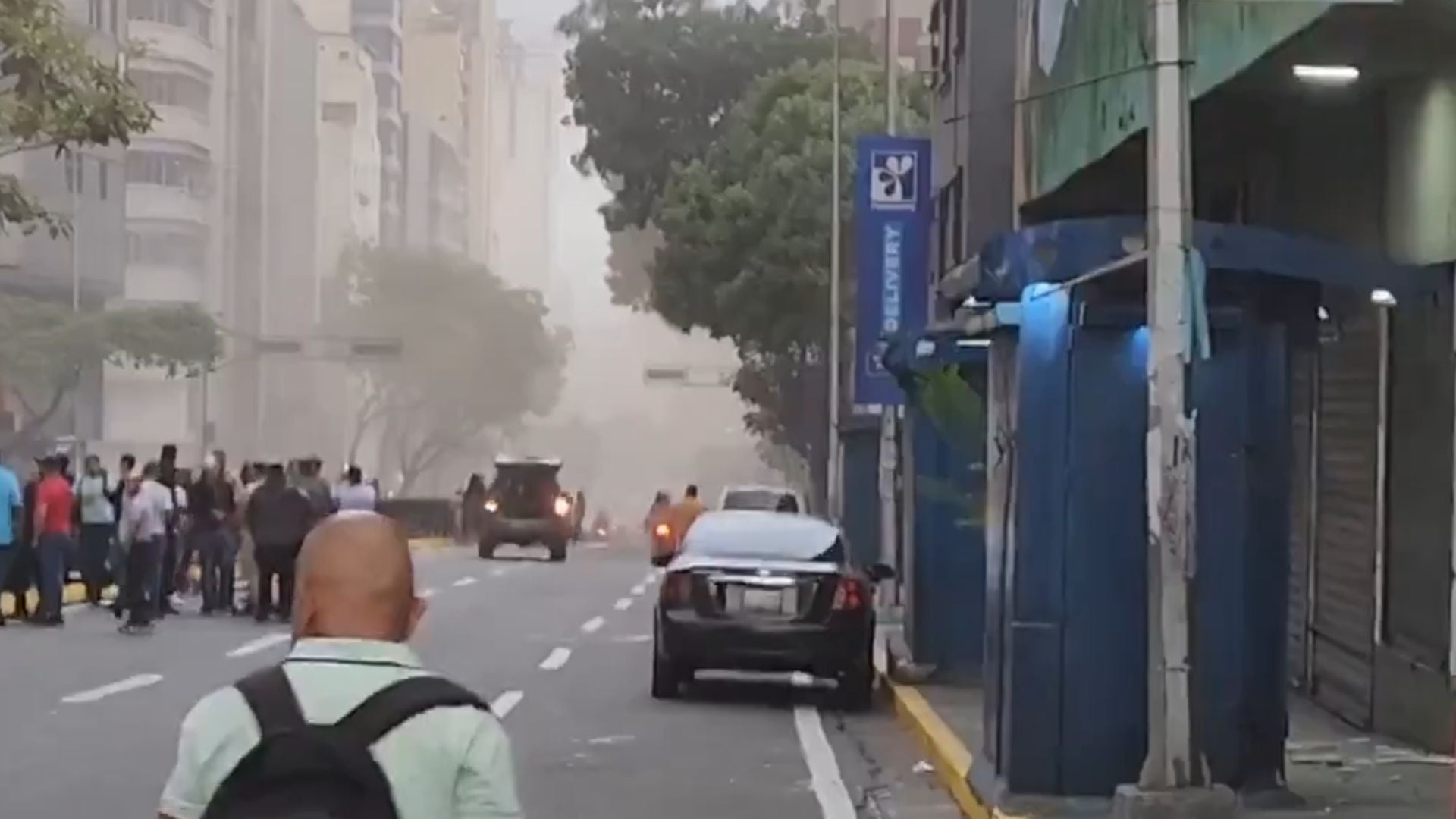 Consecuencias del sismo en Caracas - Foto: Captura