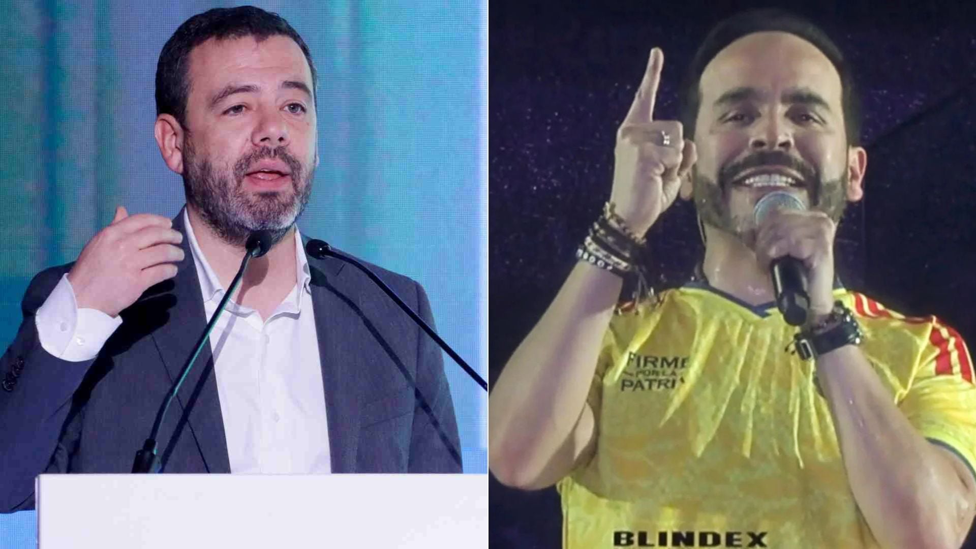 Carlos Fernando Galán y Abelardo de la Espriella - Fotos: EFE