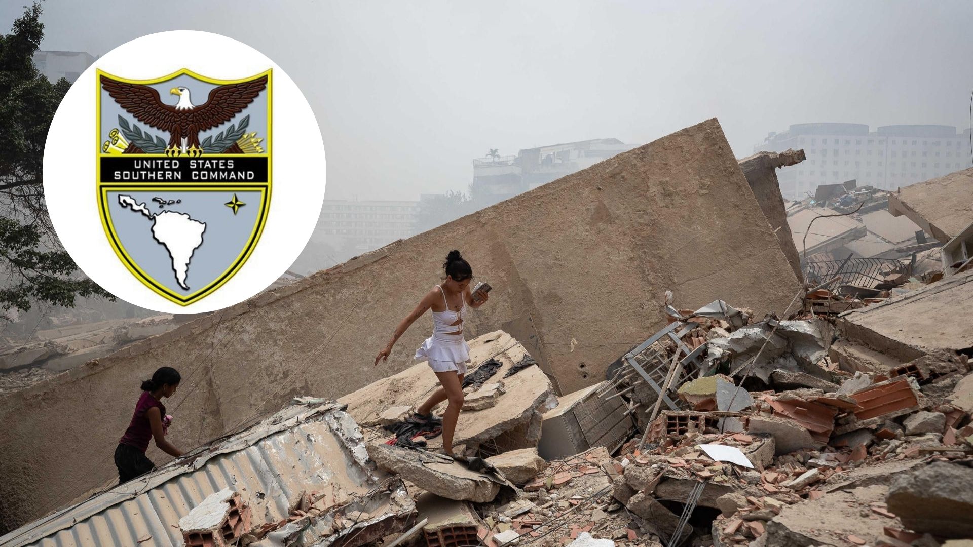Comando Sur de EE. UU. anuncia apoyo a Venezuela tras terremotos - Foto: EFE