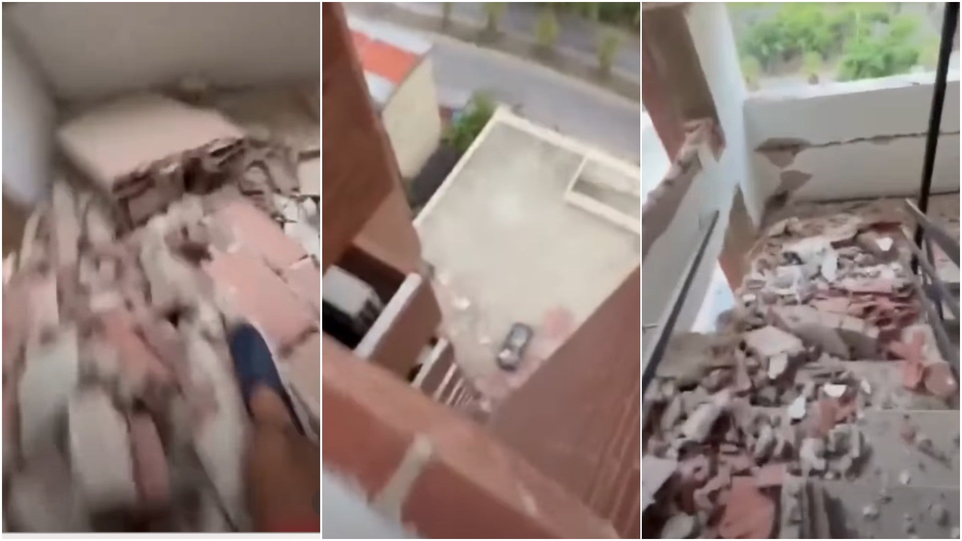 Daños ocasionados por el terremoto en Venezuela - Fotos: Instagram