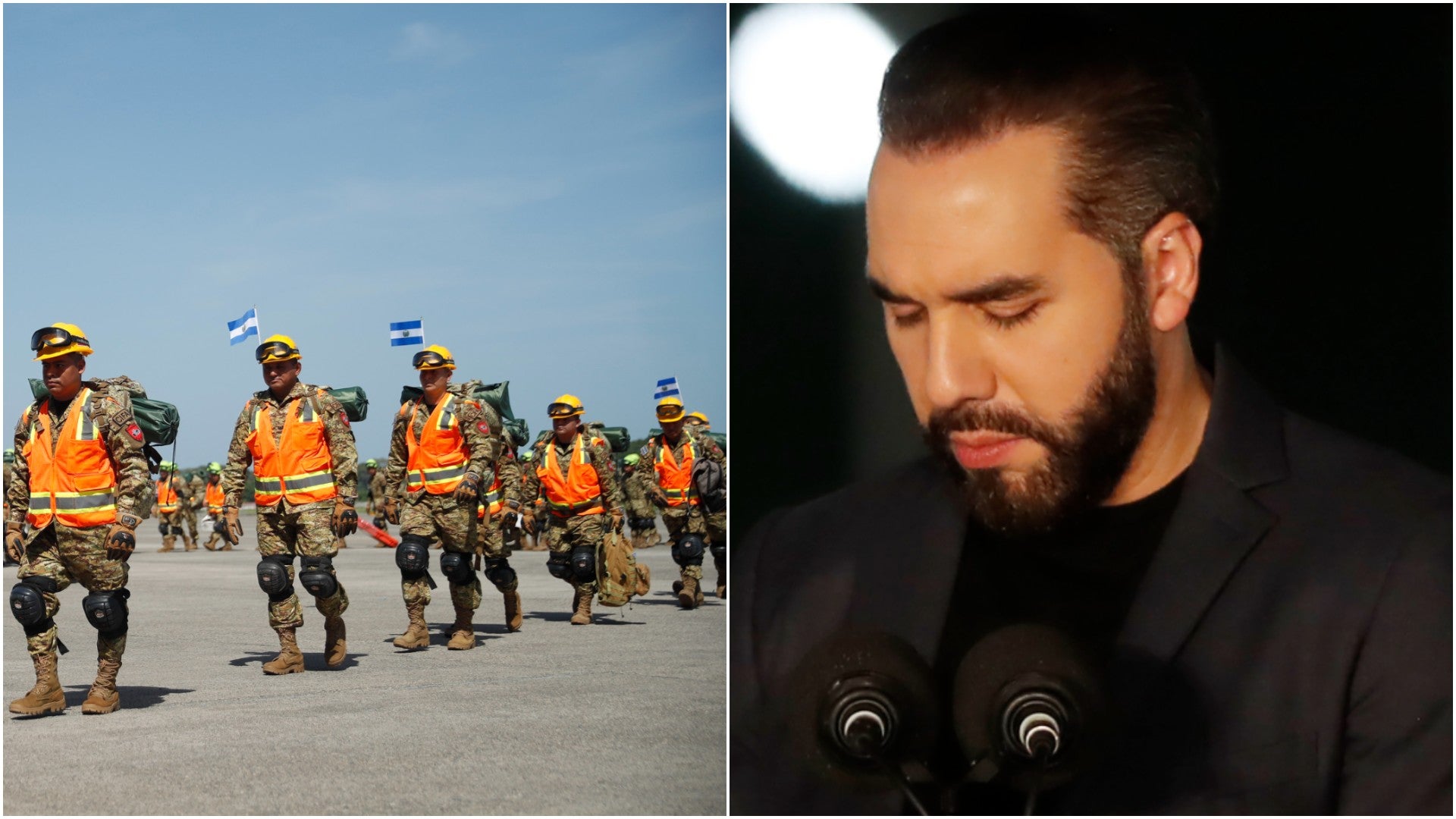 Grupos de rescatistas y personal médico se preparan para viajar a Venezuela / Nayib Bukele, presidente de El Salvador - Fotos: EFE