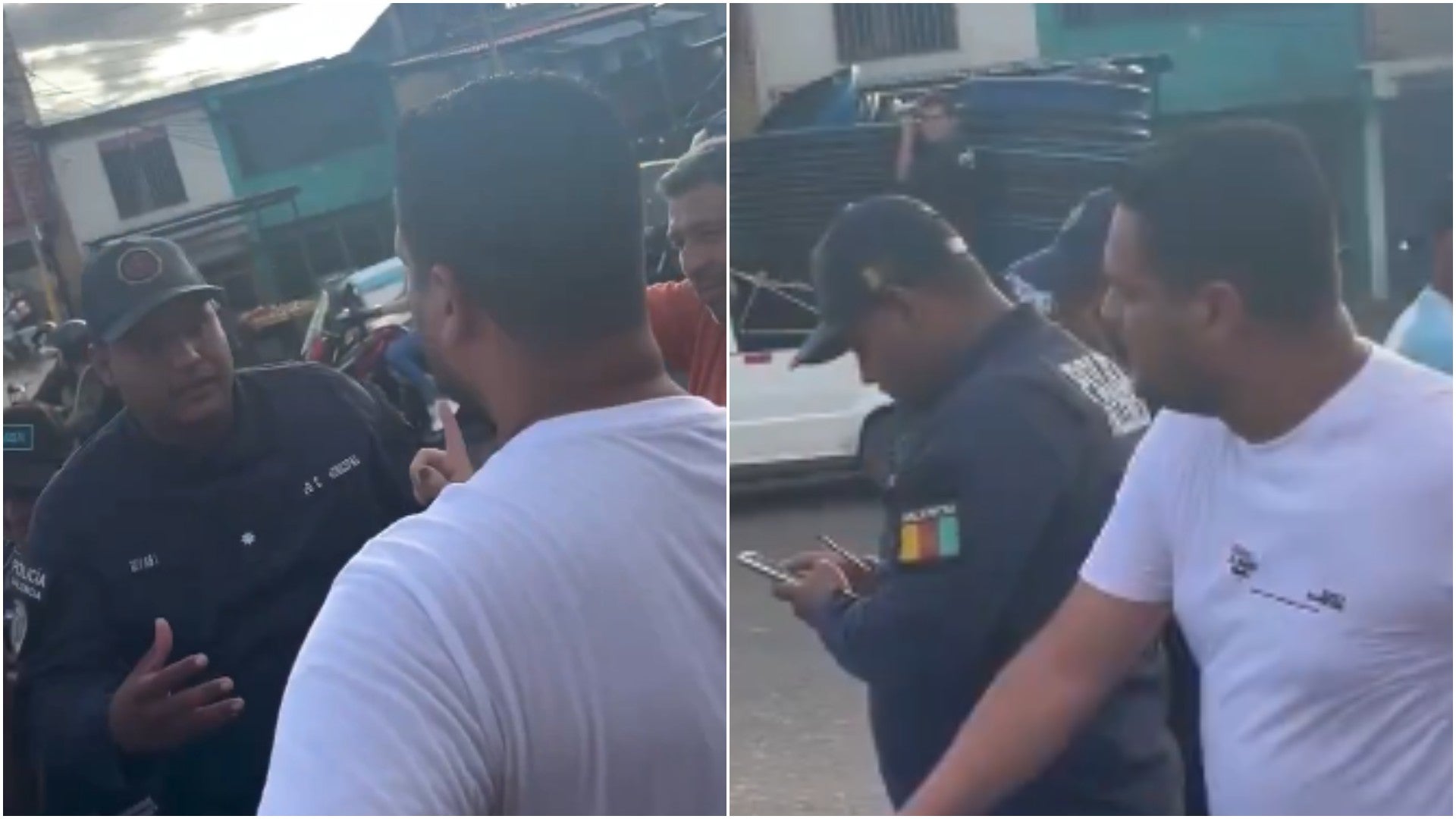 Grupos afines al chavismo no están permitiendo que el pueblo venezolano se organice para llevar insumos a los lugares más afectados - Fotos: X