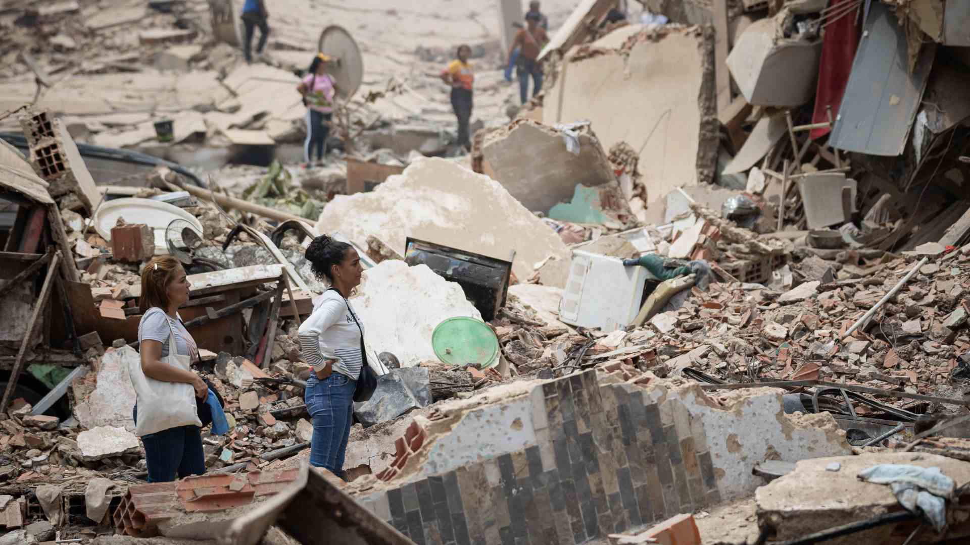 Terremotos en Venezuela - Foto EFE y AFP