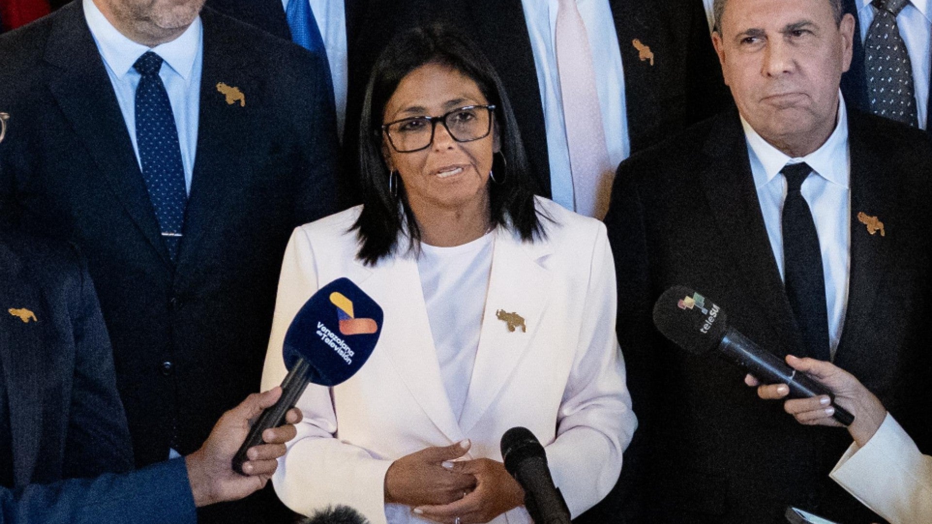 Delcy Rodríguez, jefe encargada del régimen de Venezuela - Foto: EFE