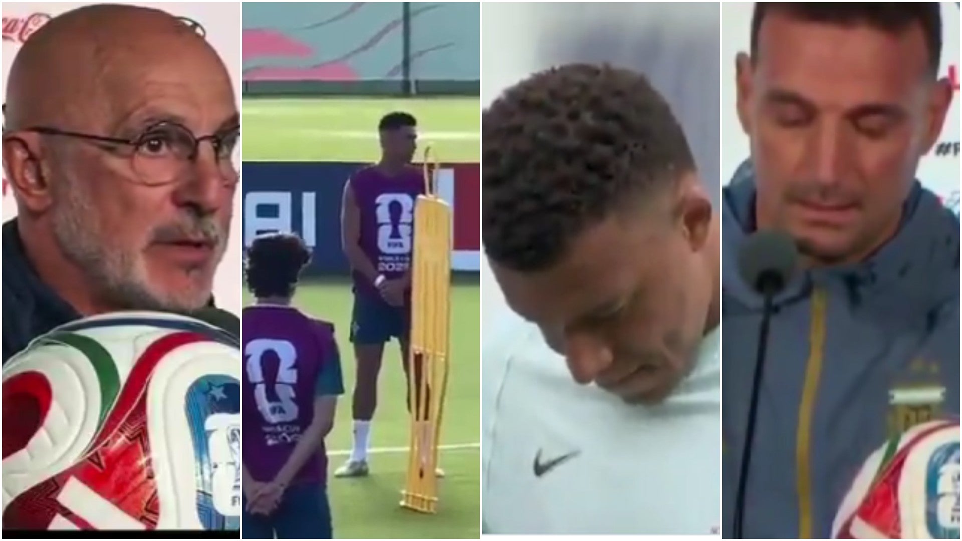 Entrenadores y jugadores de selecciones que disputan el Mundial 2026 - Fotos: X
