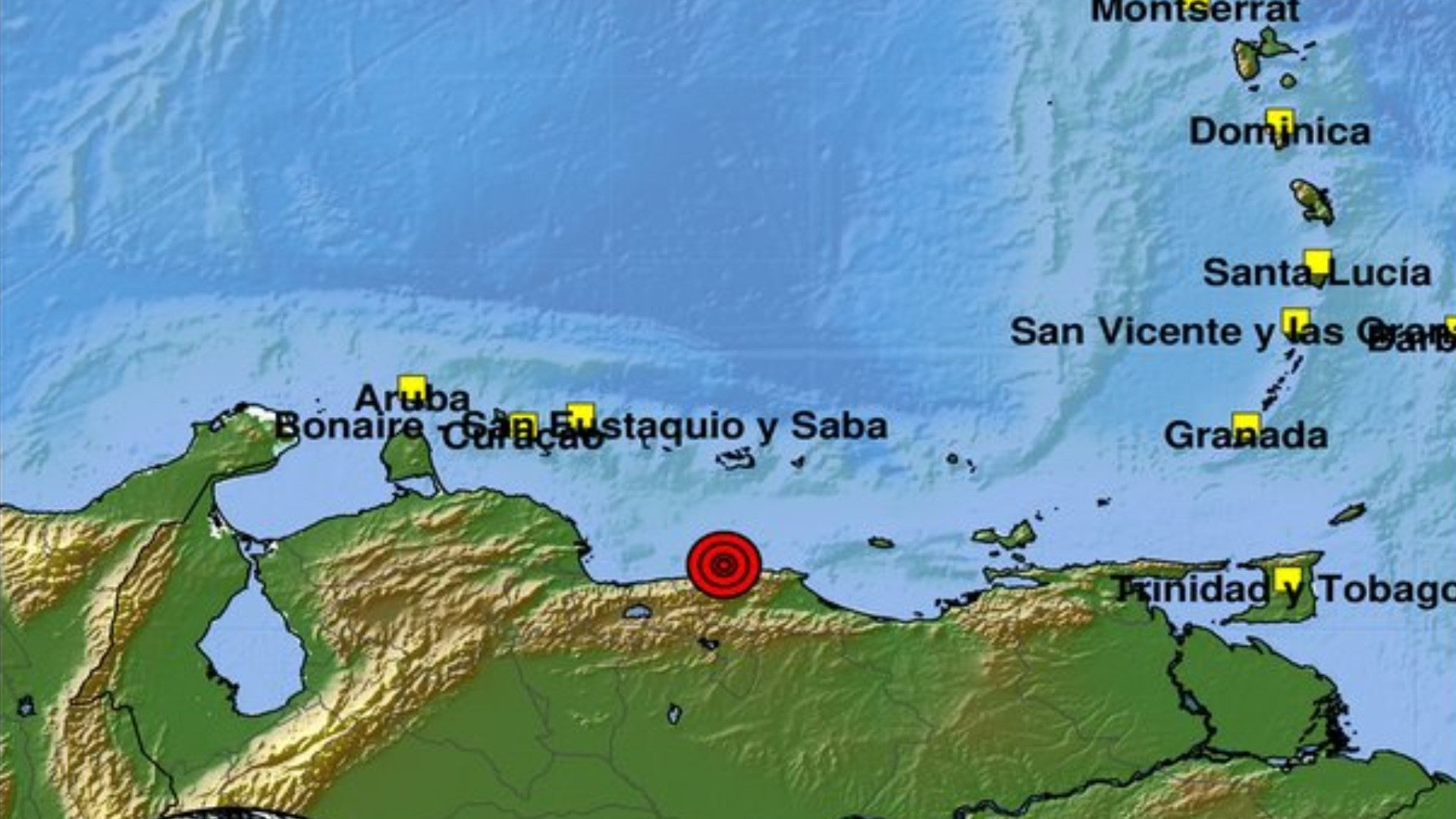Nuevo temblor en Venezuela - Foto: SGC