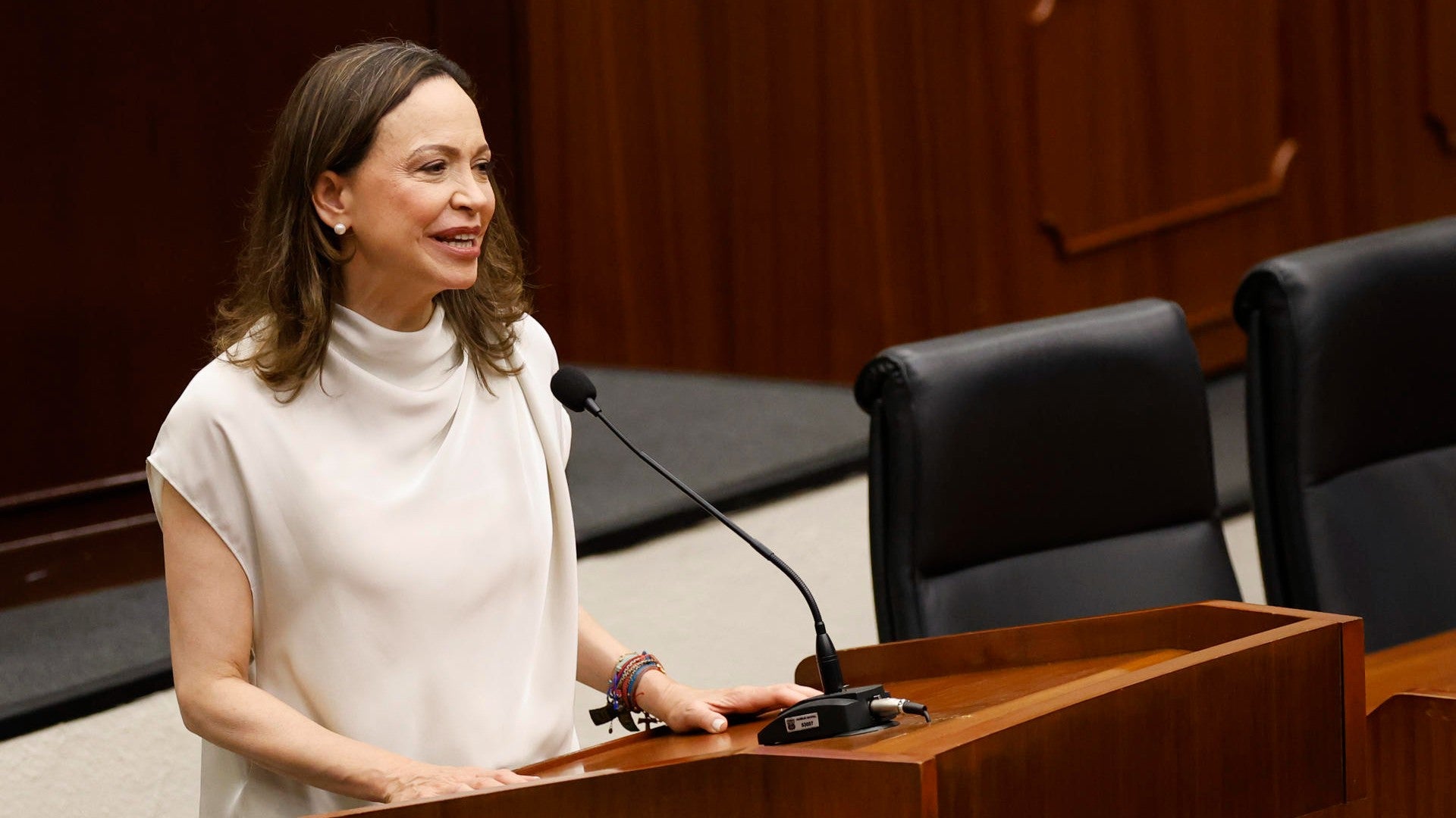 María Corina Machado, galardonada con el premio Nobel de la Paz - Foto: EFE