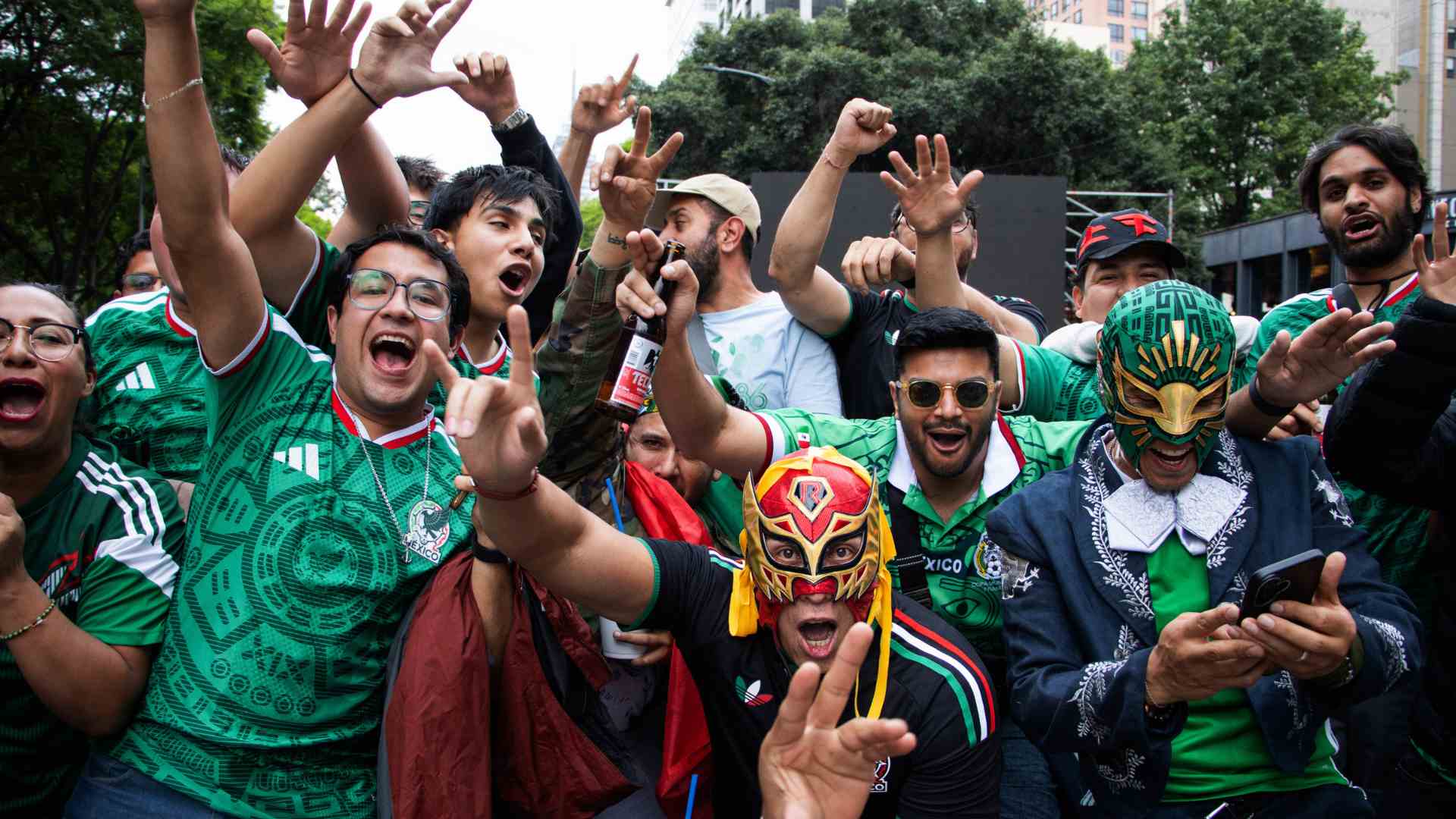 Hinchas mexicanos - EFE