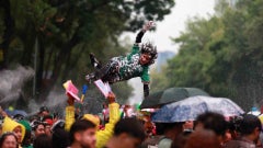 Celebraciones por partido México vs Ecuador - AFP