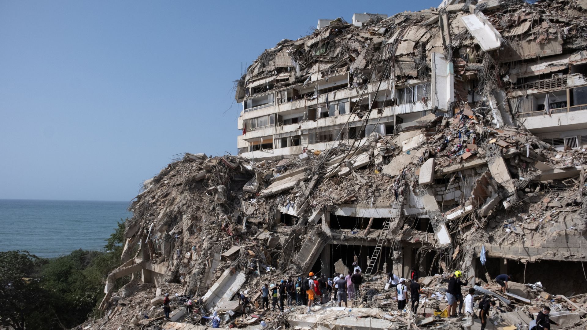 Escombros tras terremotos en Venezuela - Foto AFP