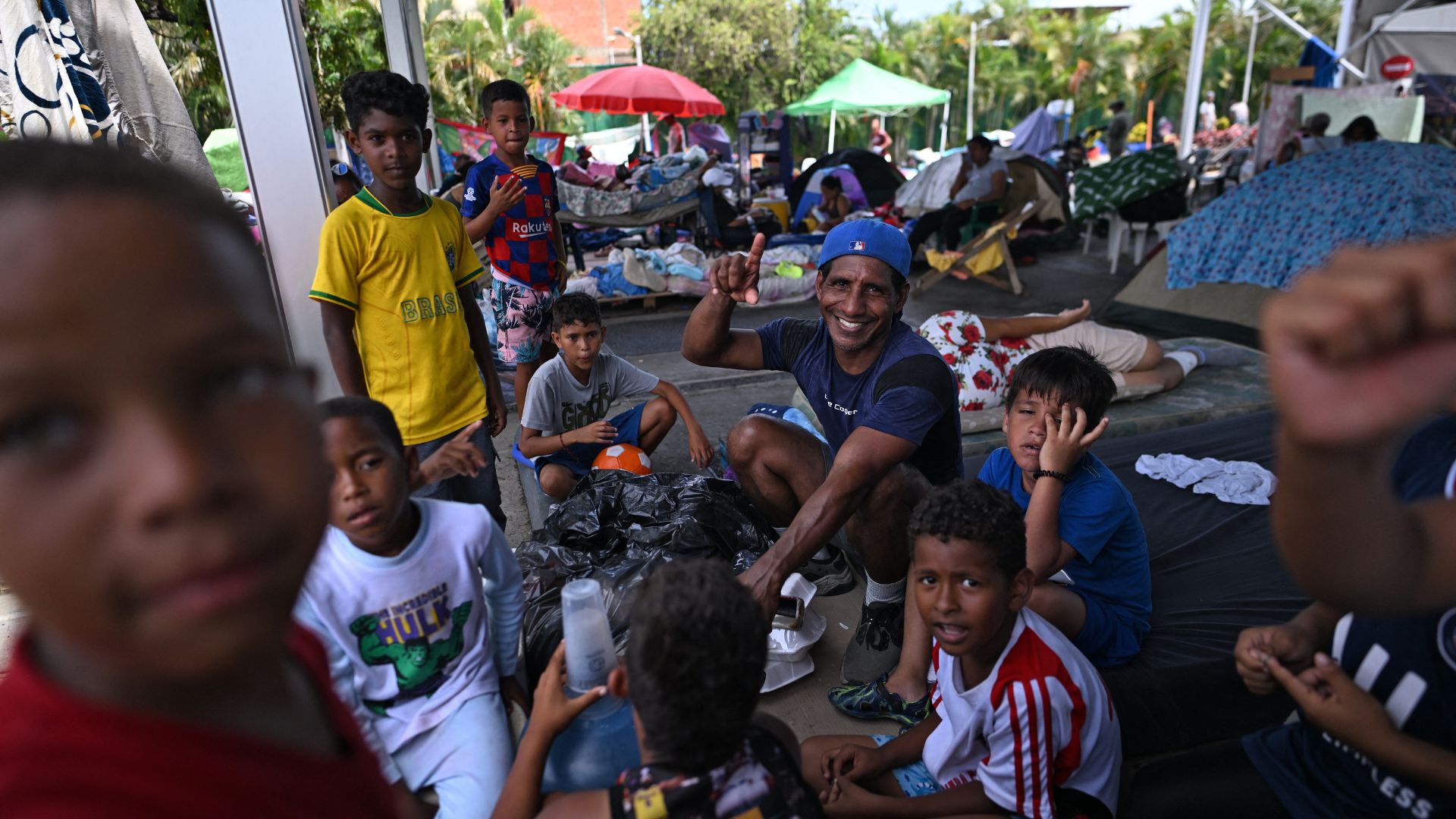 Los niños, los más afectados tras los terremotos en Venezuela - Foto referencia: AFP