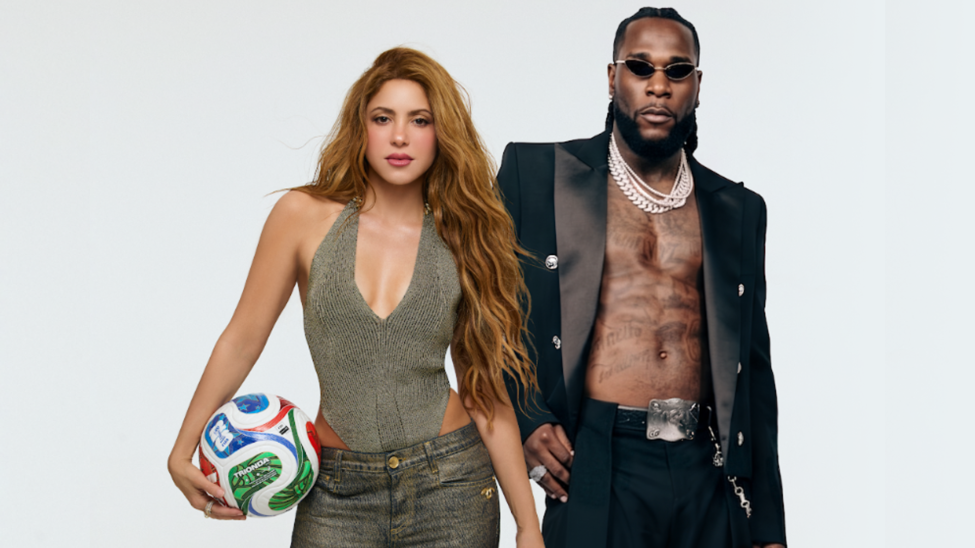 Shakira y Burna Boy - Foto: Cortesía Sony Music Colombia