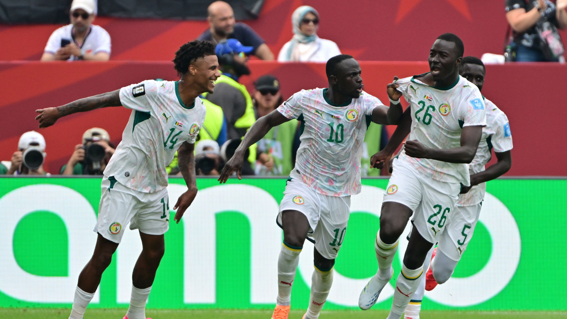 Jugadores de Senegal | Foto: EFE