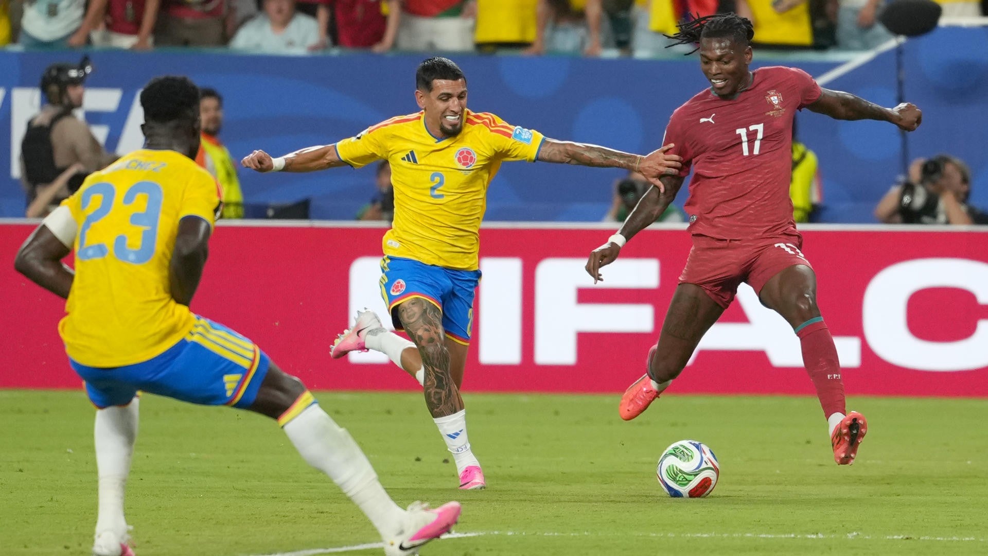 Colombia ante Portugal en el Mundial 2026 - Foto: EFE
